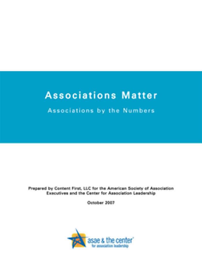 ASAE & the Center for Association Leadership